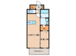 LEGEND　TAKAMIの物件間取画像